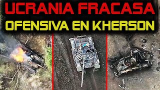 Ucranianos son Destruidos y Huyen en KHERSON quotOfensiva de KHERSON Termina en Masacrequot [upl. by Asta514]