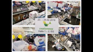 Creativmesse München 23022018  Haul  Impressionen [upl. by Ahker616]