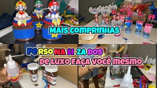 MAIS COMPRASPERSONALIZADOS DE LUXO FAÇA VOCÊ MESMOnutellamariobros personalizadosdeluxo [upl. by Annorah414]