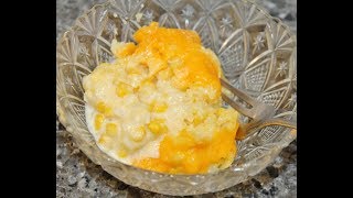 Making Corn Casserole – Recipe [upl. by Asiled664]