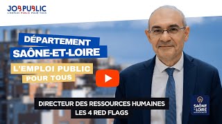 Emploi public au Département de la SaôneetLoire  mot de bienvenue de Lionel Diliakou [upl. by Nbi]