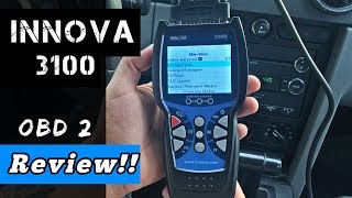 Innova 3100 OBD 2 Instructional Video REVIEW [upl. by Dymphia]