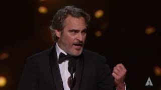 Joaquin Phoenix wins Best Actor  92nd Oscars 2020 [upl. by Suzanne681]