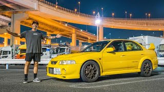 I Took my Evo V to Japans BEST Car Meet [upl. by Terrab]