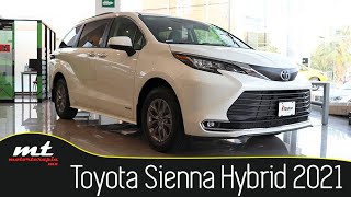 Toyota Sienna Hybrid 2021 LE Básica y XLE  Vista Rápida [upl. by Doownil799]