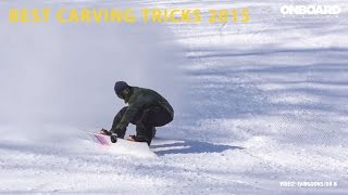 Best Carving Snowboard Tricks 2015 [upl. by Harpole]