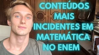 Conteúdos que MAIS CAEM em MATEMÁTICA no ENEM RAIOX COMPLETO [upl. by Bethina]