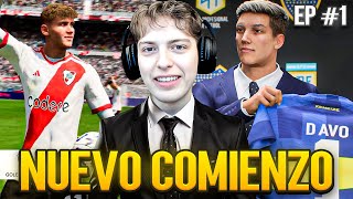 COMIENZO MI ULTIMO MODO CARRERA EN EL FC 25 CON BOCA Y ME ENFRENTO A RIVER EPISODIO 1 [upl. by Sletten]