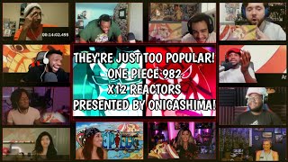 Queen amp Apoos Music Video  Presented by  Onigashima  x12 Reactors  One Piece Episode 982 [upl. by Ydissak]