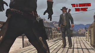 This fake gunslinger doesnt know who Jacks father was  Rdr1 [upl. by Remington]