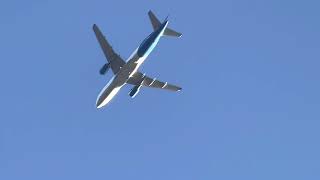 Allegiant Airlines Airbus A320 flies over at the school FOPP [upl. by Novikoff]