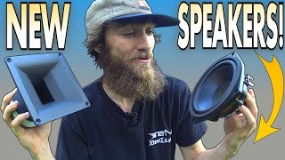 Choosing The BEST Speakers for CUSTOM Door Panels amp Planning EXOs BampC Car Audio SPEAKER POD Build [upl. by Relyhcs411]