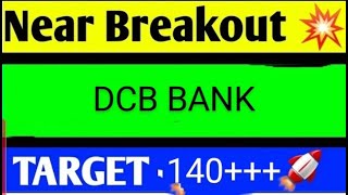 DCB BANK SHARE LATEST NEWS TODAYDCB BANK SHARE ANALYSISDCB BANK SHARE TARGETDCB BANK SHARE [upl. by Fornof]