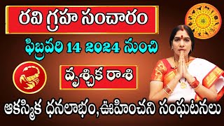 Ravi Transit 2024  Ravi Sancharam Vruschika Rasi 2024 Scorpio HoroscopeBhanu Koteswari Astrologer [upl. by Odelet]