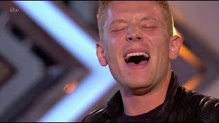 Aidan Martin EMOTIONAL Original Song quotPunchlinequot and Has the Judges in TEARS on X Factor UK [upl. by Neillij]