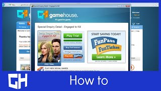 How to unlock your GameHouse game [upl. by Nyliahs914]