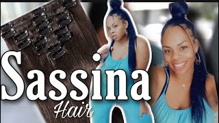 Installing Sassina Hair Clip In’s [upl. by Delphine]