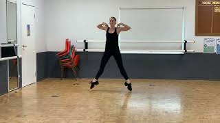 How to do Sissonnes — Easy Ballet Class [upl. by Flynn947]