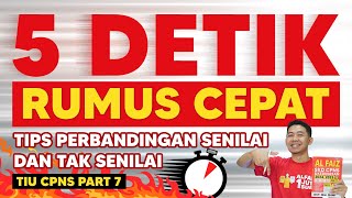 SOAL TIU CPNS 2024 TRIK CEPAT HANYA 5 DETIK [upl. by Corinna]