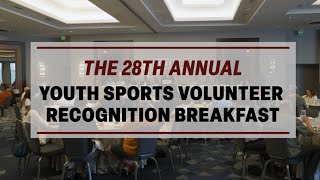 28th Annual Galluccio Associates Youth Sports Volunteer Recognition Breakfast 25min [upl. by Pietrek]