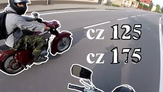 CZ 125 453 a CZ 175 470 VLOG [upl. by Bernstein]