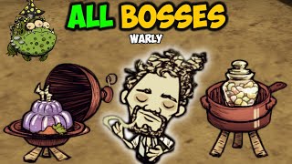 Defeating EVERY Boss as Warly Electric Chef [upl. by Kennith]