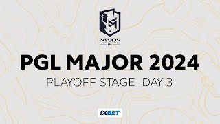 PGL CS2 Major Copenhagen 2024  Playoffs  Day 3  MN [upl. by Belita382]