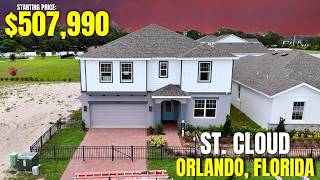 Inside Orlando Floridas Newest Homes for Sale with Custom Features Saint Cloud Florida [upl. by Dickens]