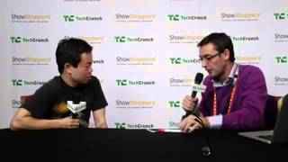 Happi Labs Happi Fork First Look  TechCrunch At CES 2013 [upl. by Siravaj]