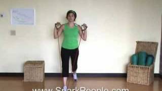 Easy Lower Body Workout with Resistance Band [upl. by Sayce]