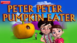 Peter Peter Pumpkin Eater  Nursery Rhymes with Lyrics [upl. by Amadis174]