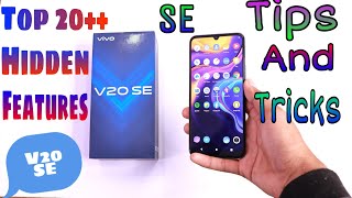 Vivo V20se Top 20 Hideen Features  Vivo V20se Tips amp Tricks  Dynamic Effects  Camera Features [upl. by Leirbaj]