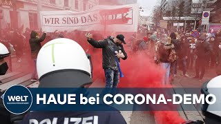 WIEN Mehr als 40000 Menschen protestieren gegen CoronaMaßnahmen in Österreich [upl. by Gusta]