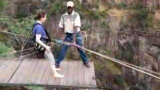 Gorge Swing Victoria Falls Flavia [upl. by Stickney471]