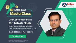 Turtlemint MasterClass  Live Conversation with Mr Nilesh Shah [upl. by Kumagai]