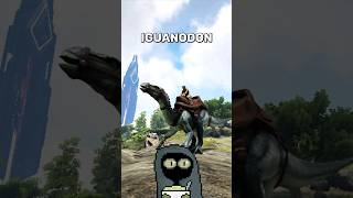 The Iguanodon is the most underrated Creature In Ark shorts ark iguanodon [upl. by Charmain]