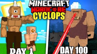 I Survived 100 Days as CYCLOPS in Minecraft HardcoreHindi [upl. by Alrats301]