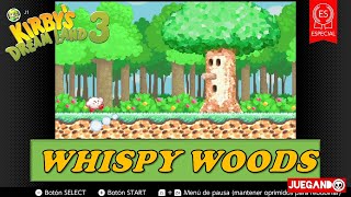 KIRBY´S DREAMLAND 3  JEFE 1  WHISPY WOODS [upl. by Ardnasxela]