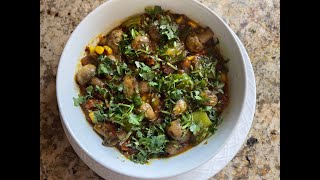 kadai mushroom  North Indian recipe [upl. by Vernier329]