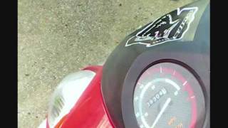 quick ride on a 50cc Scooter sym shark 50 [upl. by Asfah]