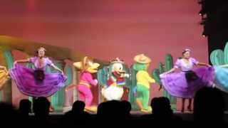 Disney Dreamers Show  Les Trois Caballeros 2013  Disneyland Paris [upl. by Rye]