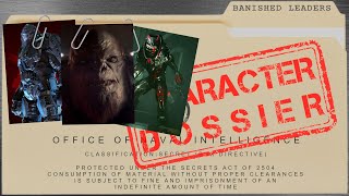 Banished Leaders  Halo Infinite • Character Dossiers [upl. by Gnous]