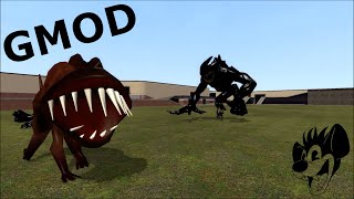 Dog VS Demon  Gmod [upl. by Defant468]