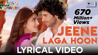 Jeene Laga Hoon Lyrical  Ramaiya VastavaiyaGirish Kumar Shruti Haasan Atif Aslam Shreya Ghoshal [upl. by Derdle]