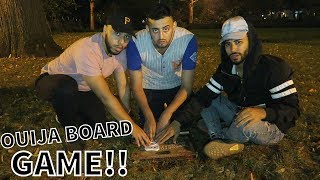 OUIJA BOARD GAME AT HAUNTED PARK [upl. by Cyb]