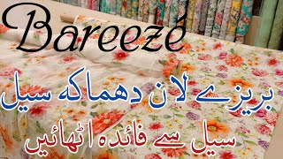 Bareeze sale today  bareeze summer sale 40 off bareeze sale [upl. by Yleve]