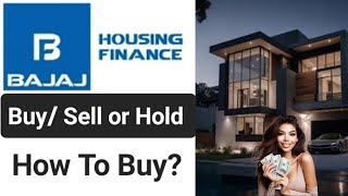 Bajaj Housing Finance Share Price Target kya hai Bajaj Housing Finance share latest news updates [upl. by Madra491]