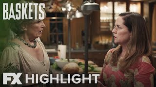 Baskets  Season 4 Ep 3 Drunk Martha Highlight  FX [upl. by Ymmak]