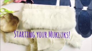 How to make mukluks at home [upl. by Atsyrk]