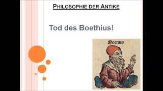 Der Tod des Boethius [upl. by Sanoj113]